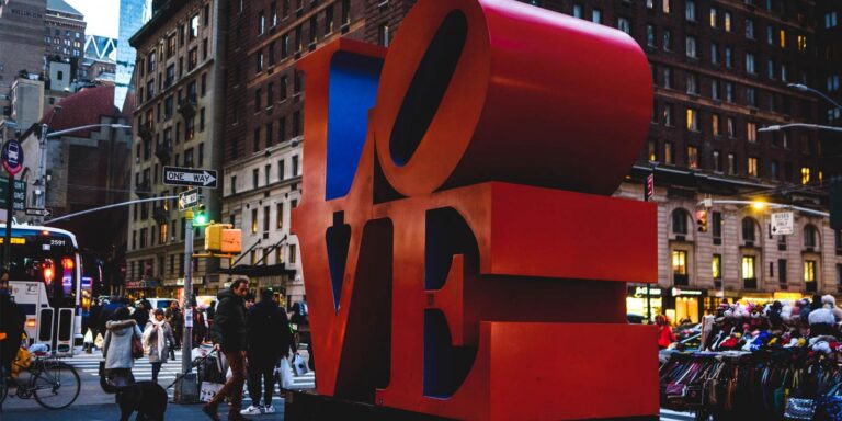 Amor en cuatro letras Pop Art