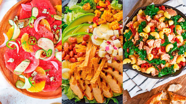 ¿Quién dijo que las ensaladas son aburridas?