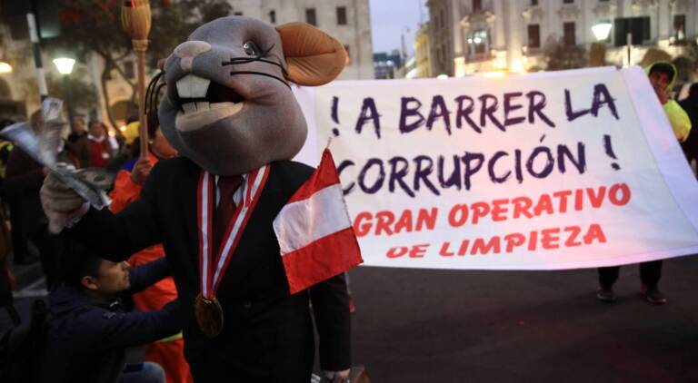 Corrupción con historia