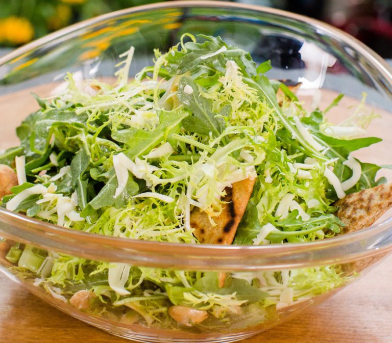 Recetas veganas: Ensalada de achicoria blanca